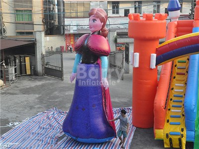 Frozen Anna and Elsa inflatable cartoon for sale BY-AD-045